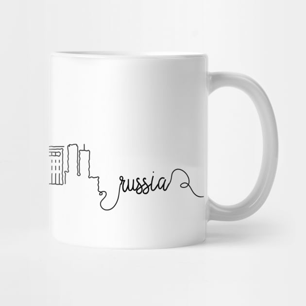 Russia City Signature by kursatunsal